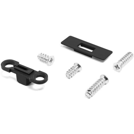 herrajes slimwinch. acero y plástico. puertas descendentes. cierre suave. montaje oculto. espesor 18mm - effegi brevetti acabado negro tipo herraje sobreponer