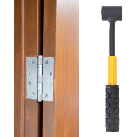 Herramienta 4 en 1 para ajuste de puertas  Llave para ajuste de bisagras  Construcción robusta de acero  Para uso doméstico y comercial  Juego completo