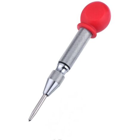Herramienta automática de punzonado central de 5 pulgadas con tapa protectora y efecto ajustable.