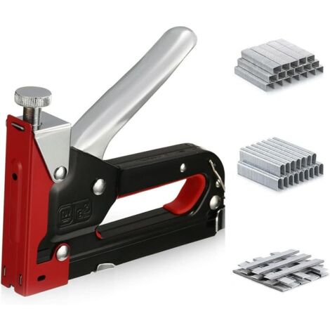 Herramienta básica Grapas resistentes Clavos Grapas resistentes Hormigón Grapadora resistente Clavadora manual Pistola de clavos Herramienta de grapado multifuncional Herramienta de grapado resistente