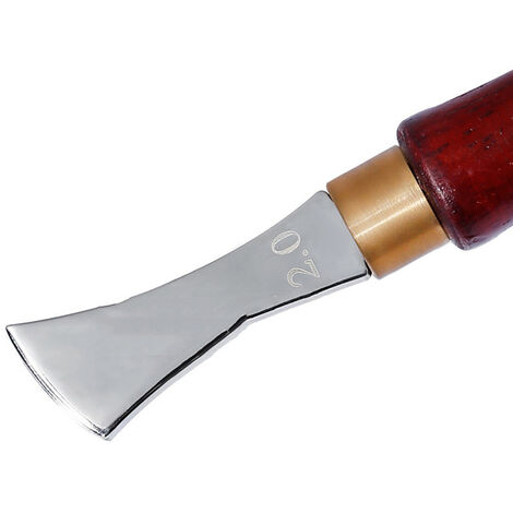 Herramienta biseladora de cuero, biseladora de borde de cuero, herramientas de mano de cuero DIY Leathercraft Edge Leather