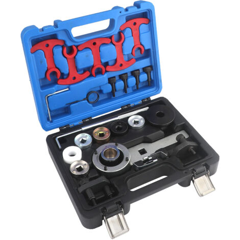 Herramienta de Ajuste del Motor Automóvil compatible co VW 2.0T/A3 A4 A5 A6 Q5 TT/TT Quattro, Kit de Herramientas de Sincronización la Correa Distribución para Motores EA888 1.8 2.0 TSi TFSi 2006-2018