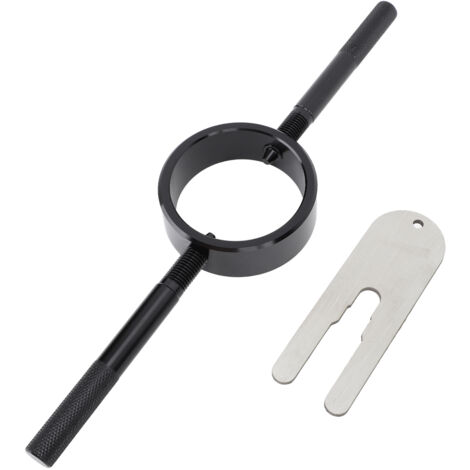Herramienta de compresión de resorte de horquilla para motocicleta, llave Radial de aluminio, herramienta de sujeción de varilla de cartucho para la mayoría de motocicletas todoterreno