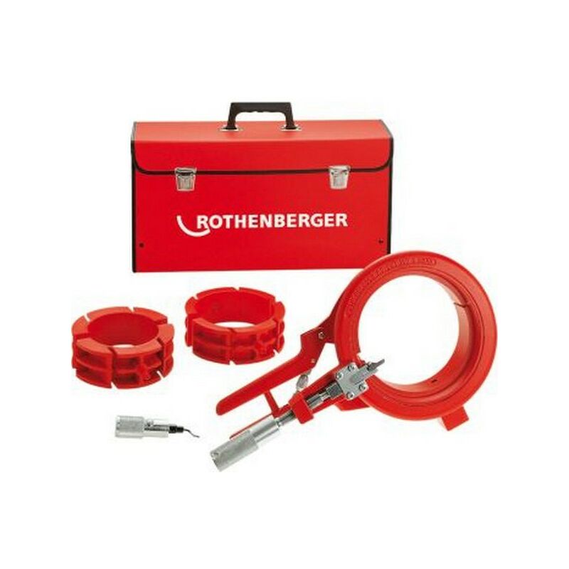 

Rothenberger - Herramienta de coter el cuello y de chafláner ROCUT®, rango de trabajo Ø : 110, 125, 160 mm