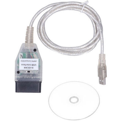 Herramienta de diagnóstico automotriz K+DCAN OBD2, interfaz USB con interruptor de repuesto para BMW Serie 1 E81 E82 E83 E87 E88 2004-2011