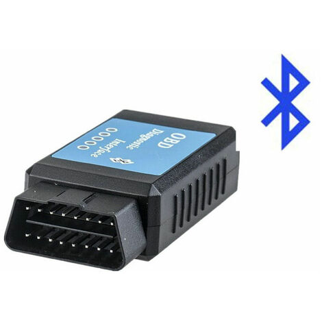 Herramienta de escáner de diagnóstico de coche Bluetooth OBD2 - Comprobación de la luz del motor Datum inalámbrico al teléfono inteligente - Compatible con dispositivos Android y Windows (no para Appl