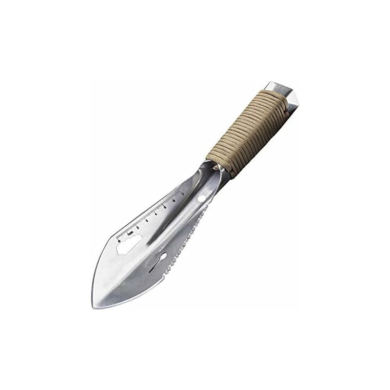 

Herramienta de excavación de jardín, excavadora de pala de jardín de metal portátil, mini pala de acero inoxidable para agricultura, acampada,