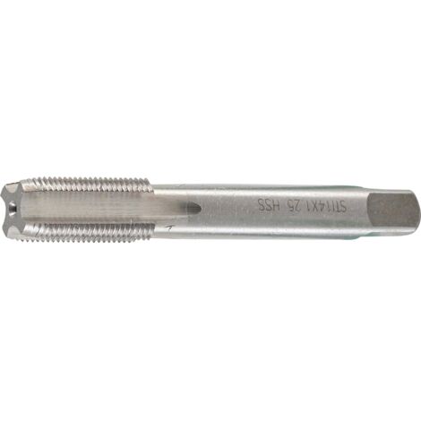Herramienta de fontanero bgs-technic 1957-3 ranura recta rosca externa