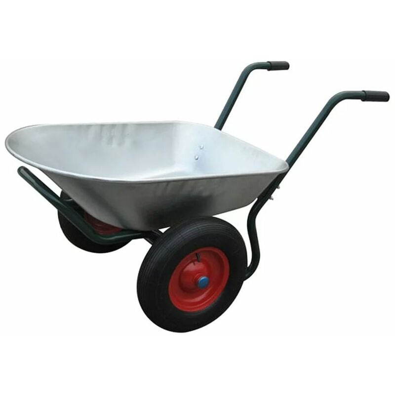 

Herramienta De Jardinería Carretilla Con Dos Ruedas 66 L
