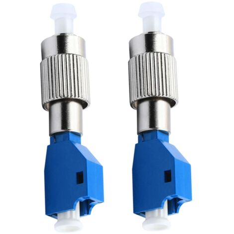Herramienta de Mantenimiento de Red Óptica Convertidor de 2 Piezas a Adaptadores de Fibra Óptica Construcción de Metal Y Cerámica