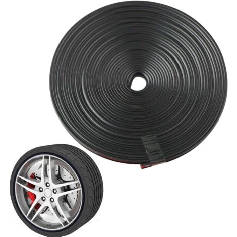 Herramienta de mecánico, anillo protector de llanta de 8 m, pegatinas para llantas de coche, decoraciones para llantas de coche, tiras adhesivas para llantas de coche, anillo protector de ruedas de co