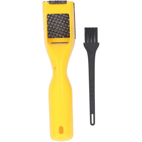 Herramienta de modelado de cerámica ABS con cepillo de limpieza: accesorio versátil para modelar y alisar.