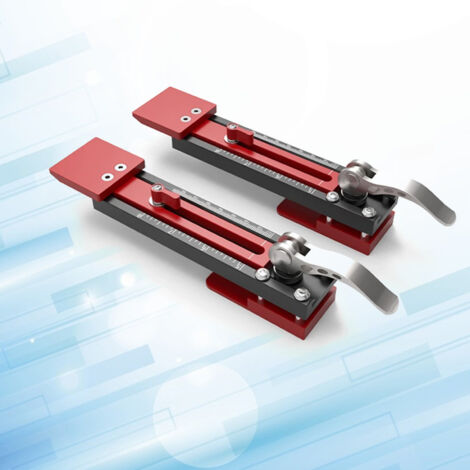 Herramienta de montaje para revestimiento de fachada de fibra de carbono, kit de reparación de 2 piezas, modelo estándar de 161 x 44 mm.