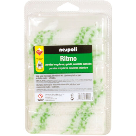 Herramienta de pintor nespoli-group repuestos rodillo 110 mm 5 uds