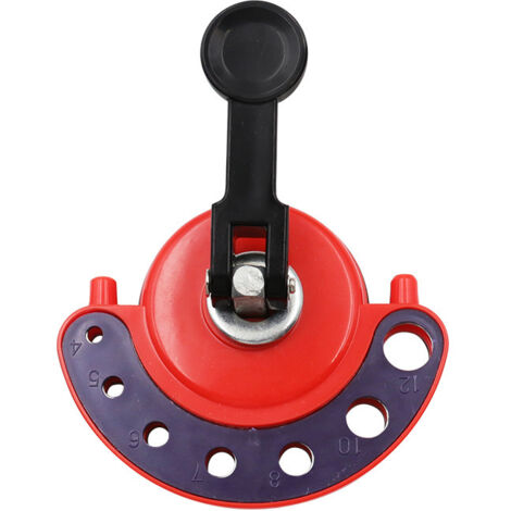 Herramienta de posicionamiento con ventosa para pequeños agujeros en vidrio, con broca de 4-12 mm y tamaño ajustable (venta al por mayor).