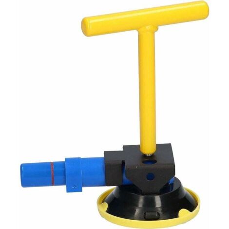 Herramienta de reparación de abolladuras sin pintura, bomba manual con soporte de ventosa, extractor de abolladuras resistente de 3 pulgadas para daños en la carrocería.