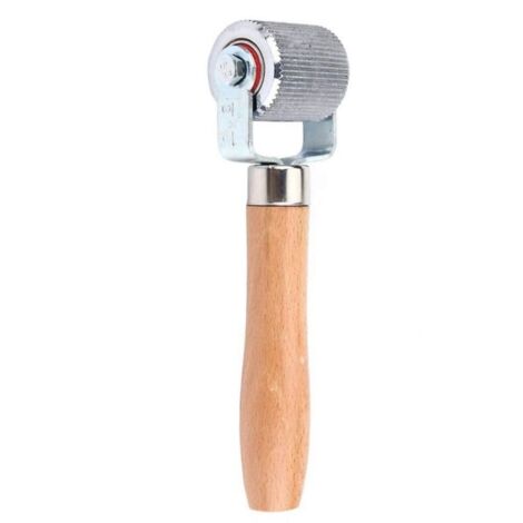 Herramienta de reparación de neumáticos, mango de madera, rodillo de reparación de neumáticos.