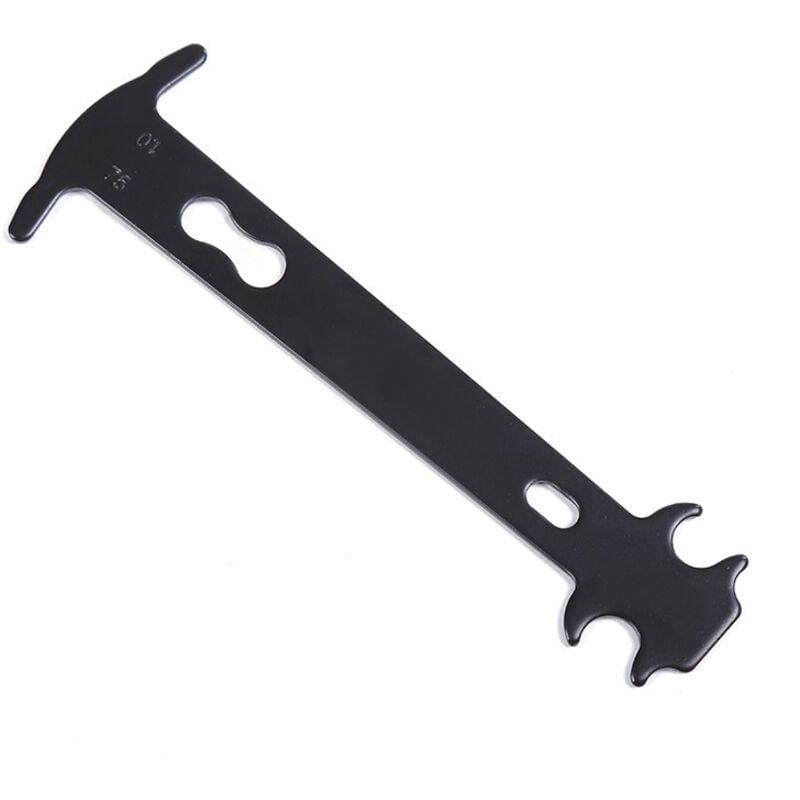 Herramienta de reparación portátil del verificador del indicador de desgaste de la cadena de bicicleta, AAFGVC