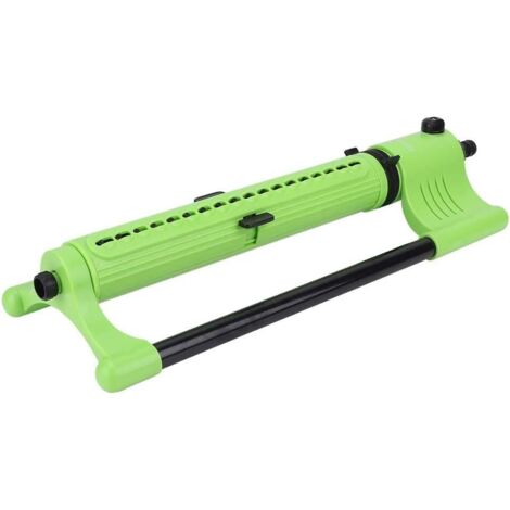 Herramienta de riego automático rápido para jardines, fabricada en plástico resistente.
