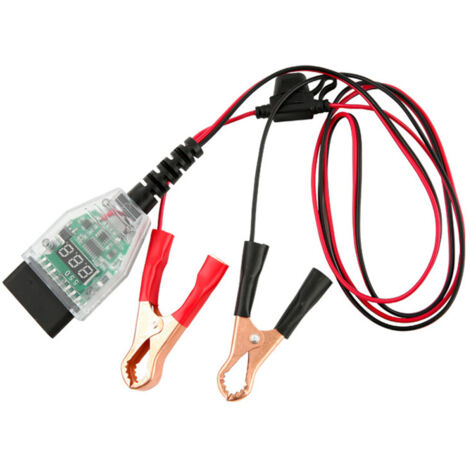 Herramienta de seguridad para el reemplazo de la batería de una unidad de control electrónico (ECU) universal: memoria, función de emergencia, ahorro de batería.