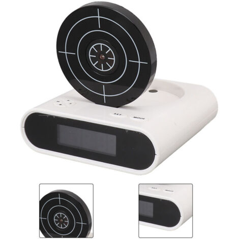 Herramienta de tiro Eosnow, despertador, pantalla LED interesante, tonos de llamada personalizables, objetivo moderno de 5 V