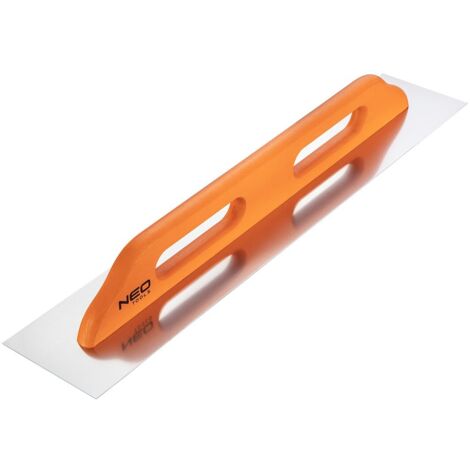 Herramienta del albañil neo 50-196 hoja inox 0,7 mm mango madera