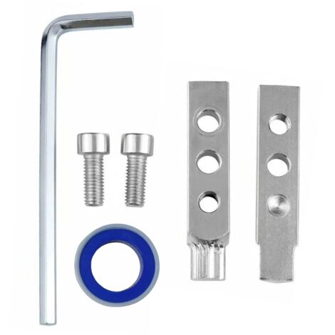 Herramienta multiusos para extraer tornillos  Extractor triangular y para roscas rotas  Para grifos angulares y tuberías de agua de 4 a 6 pulgadas  Cinta de PTFE incluida  Fontanería