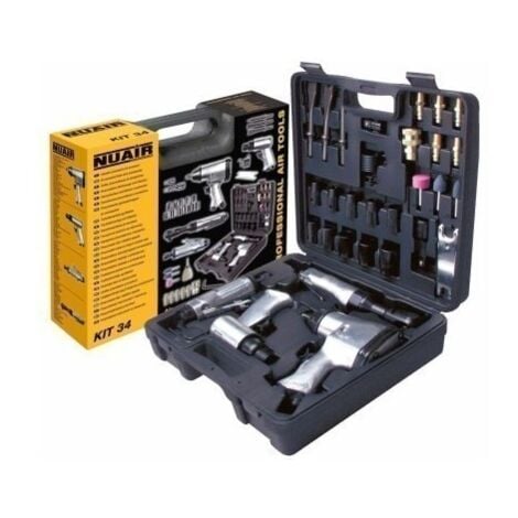 NU AIR Herramienta Neumatica 8221074Nua Maletin Nuair 34 Pz