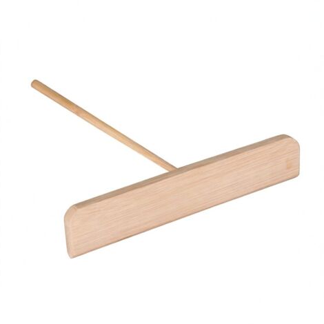 Herramienta para extender masa de pastel, esparcidor de crepes, esparcidor de huevos, herramienta de crepes de bambú, rastrillo en forma de T para bricolaje