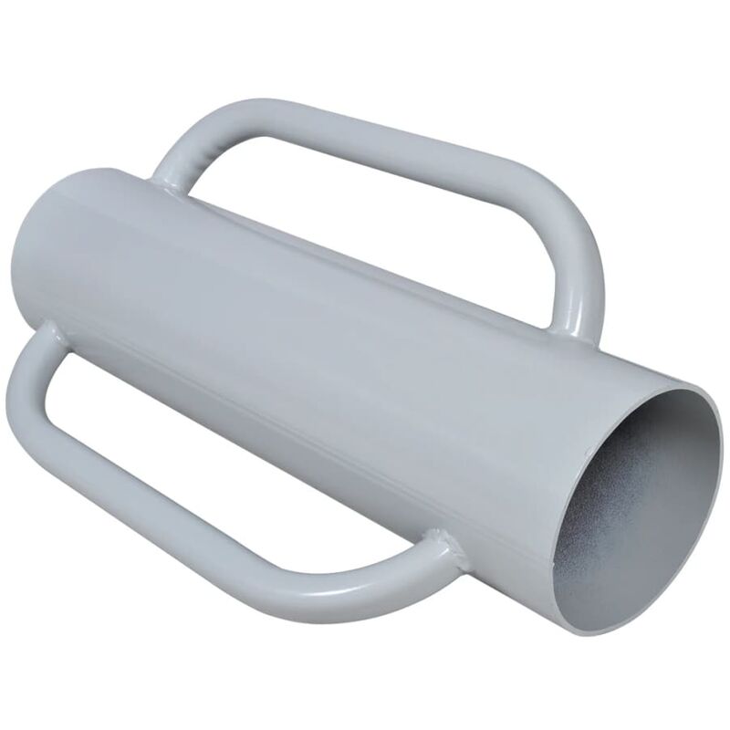 

Herramienta para poner postes de valla con asas acero - Gris