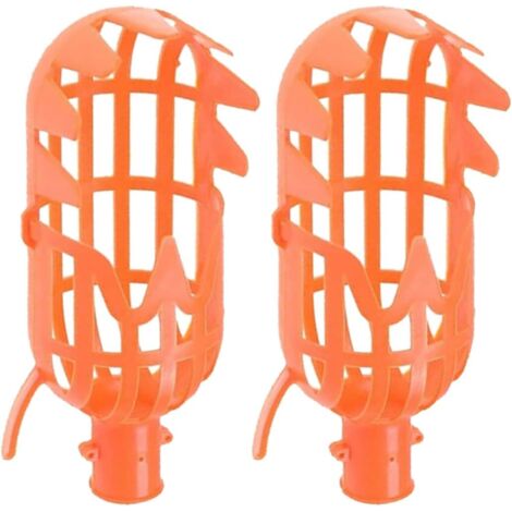 Herramienta para recoger frutas, 2 piezas, fácil de usar, recolector de frutas, herramienta para recoger naranjas, pequeña