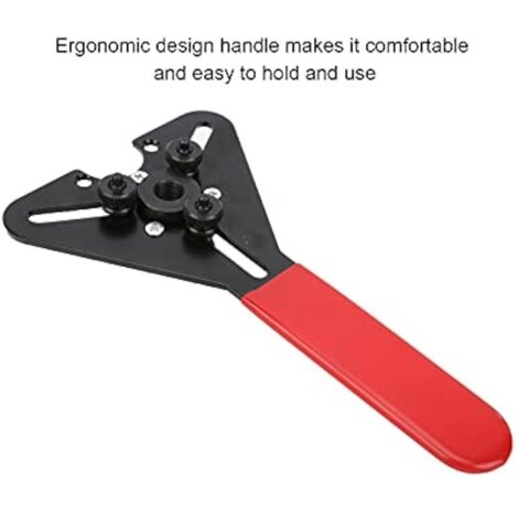 Herramienta para reparar el embrague del aire acondicionado del automóvil, extractor profesional del cubo del embrague del compresor, herramienta ajustable para piezas de automóviles.