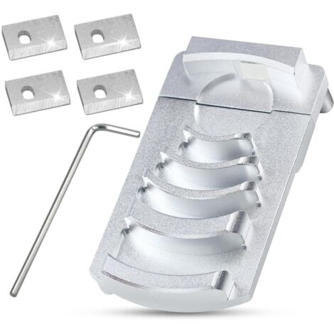 Herramienta para romper tuberías de plástico, perfilador profesional de tuberías de PVC para seis tamaños de tuberías de 1-1/4 a 4 pulgadas, herramienta para romper tuberías de PVC