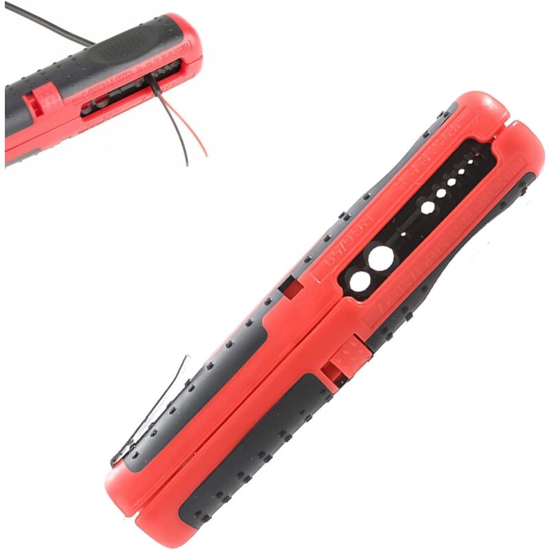 Herramienta Pelacables Universal, Cable de Baja Tensión SK5 / RG6 / RG59, Pelacables Eléctricos para Cables Ø 8 mm - 13 mm