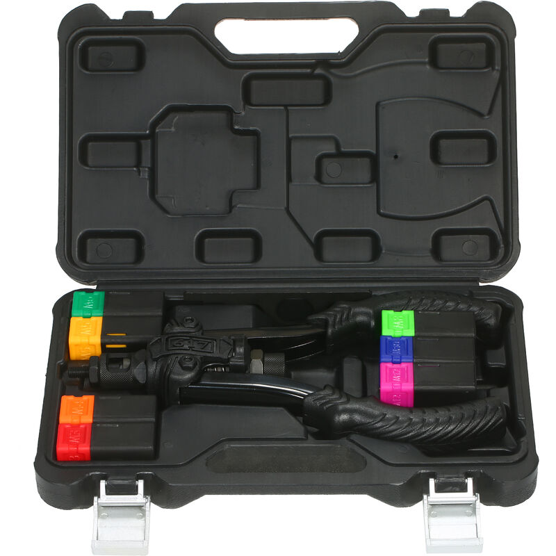 

Herramienta profesional para remachar tuercas, kit de remachado de tuercas roscadas con remachador manual de 11 pulgadas