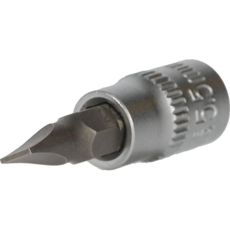 HERRAMIENTAS BRILLANTE Toma de destornillador - PLANO - 1/4" - 1x5,5mm - BT020811
