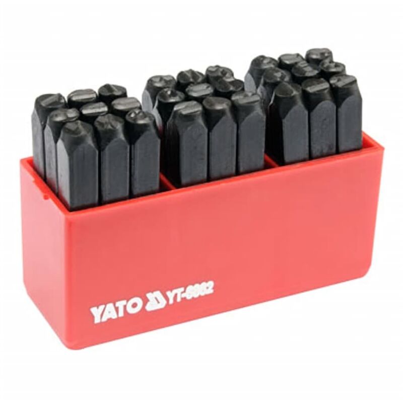 

Herramientas de Estampado de Letra 27 Piezas de 6 mm - Yato