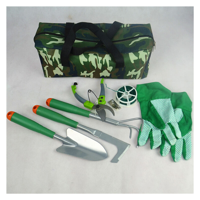 

Herramientas de jardinería, paquete de 6 kit de jardinería, juego de herramientas de jardín con bolsa de almacenamiento