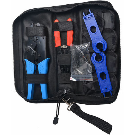 Herramientas de prensado Solar MC4, kit de herramientas para llave de montaje