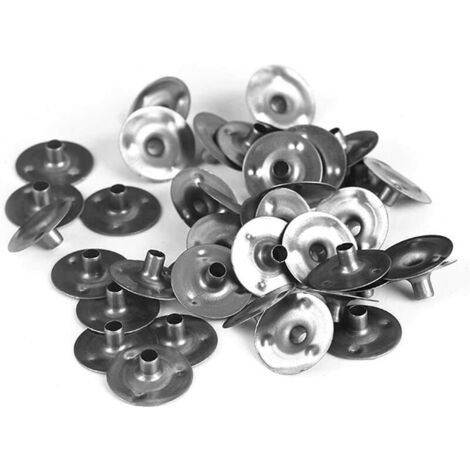 Herramientas para hacer velas, soporte para mechas de velas, pestañas de mecha de metal hechas a mano, base para mechas de velas