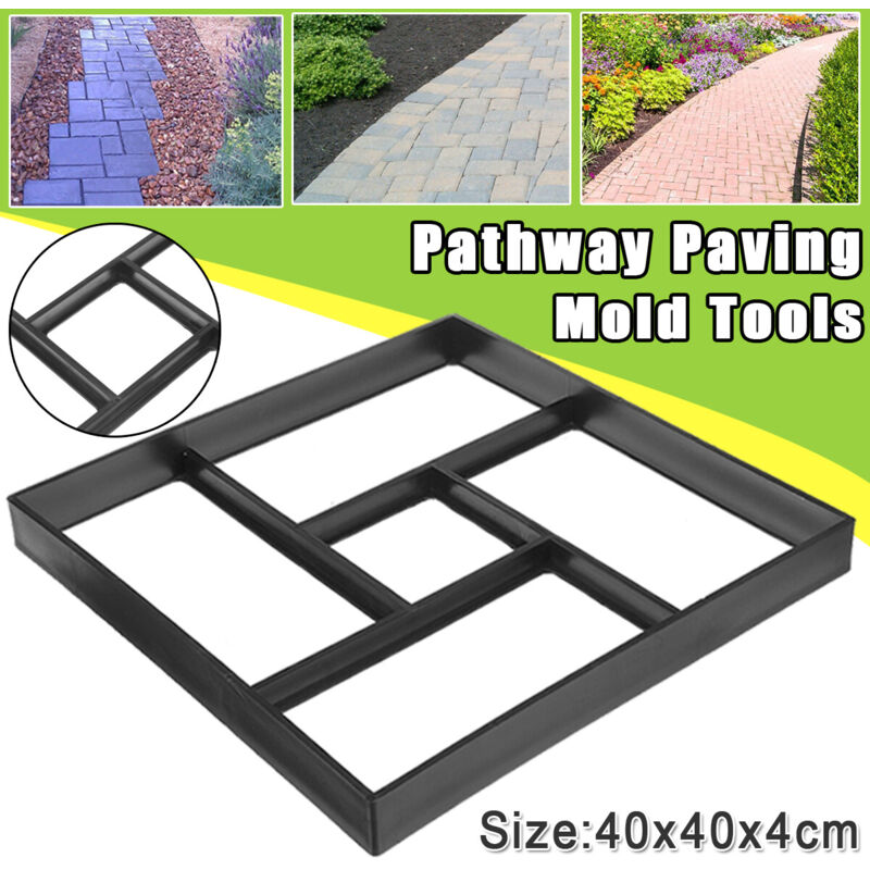 

Herramientas para moldes de piedra para caminos Concreto Pathmate Pavimentación Acera Patio / Pasarela (Tipo1)