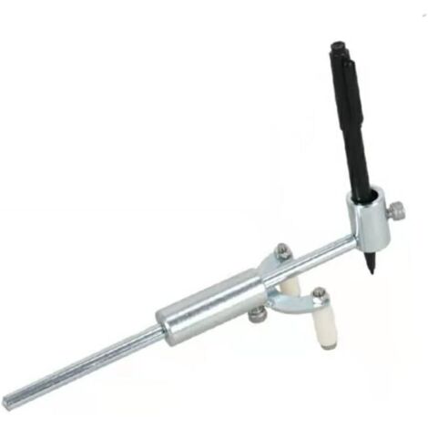 Herramientas para reparar abolladuras de coche, raspador de cejas ajustable para ruedas, paso de rueda, herramientas para marcar líneas de carrocería con rotulador.