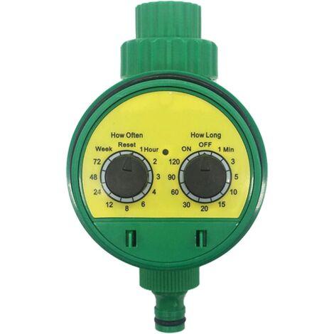 Herramientas para sistemas de riego de jardín, temporizador de riego automático, temporizador de riego, controlador electrónico de riego, temporizador de agua para sistemas de riego de jardín.