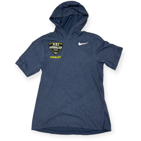 Herren Sport Kurzarm Kapuzenbluse NIKE M