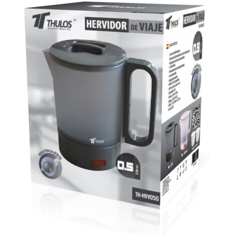 Hervidor de Agua 0.5 L. THULOS TH-HVV050