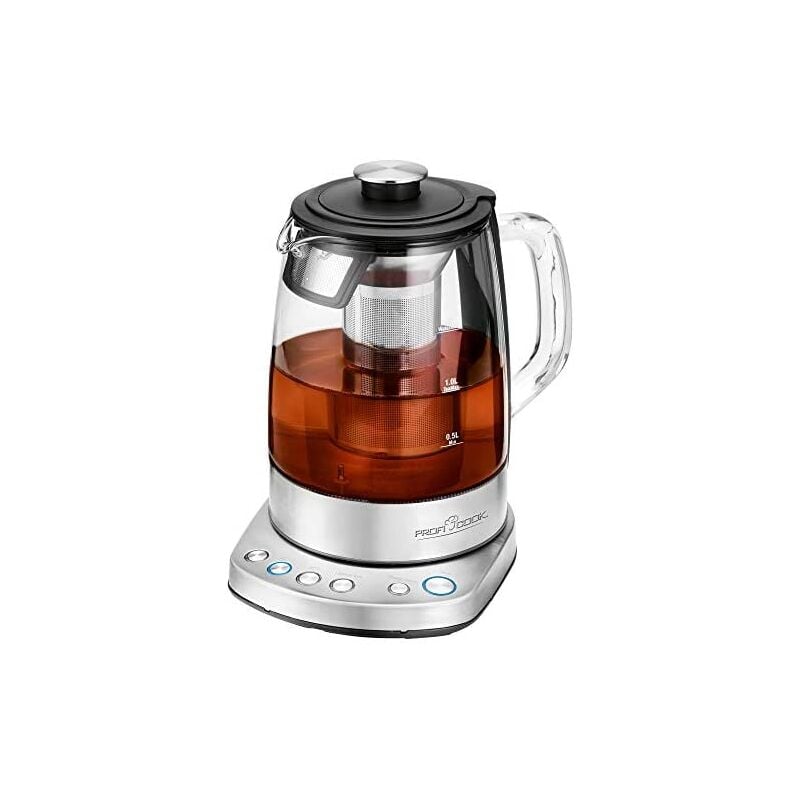 Proficook - pc-wks 1167G tetera 1,5 l 2200 w Fruta del bosque, Acero inoxidable