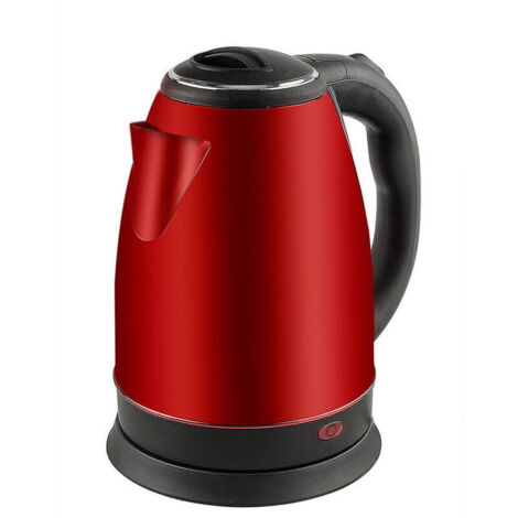 Hervidor de Agua Rojo 1500W 2L Kuken