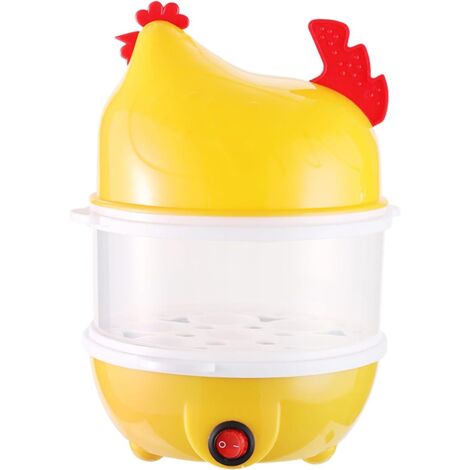Hervidor De Huevos - Cocedor De Huevos Escalfados Con Doble Nivel En De Gallina Para Tortillas Albóndigas - Máquina para Cocer Huevos en de Gallina con Doble Nivel para Tortillas, Verduras al