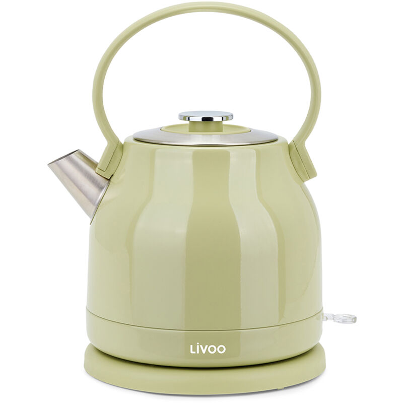 Hervidor eléctrico 1,5l 2200w verde/gris - DOD202M Livoo