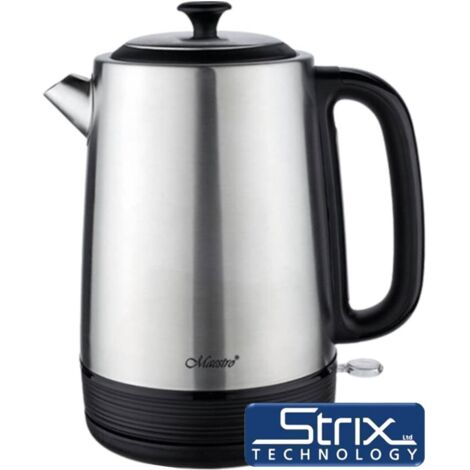 Hervidor eléctrico metálico Maestro MR-048 de 1,7 l y 2200 W